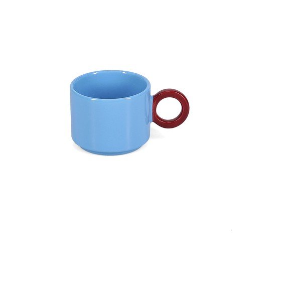 Tazza azzurra in gres 280 ml Lou – ONA-image-2