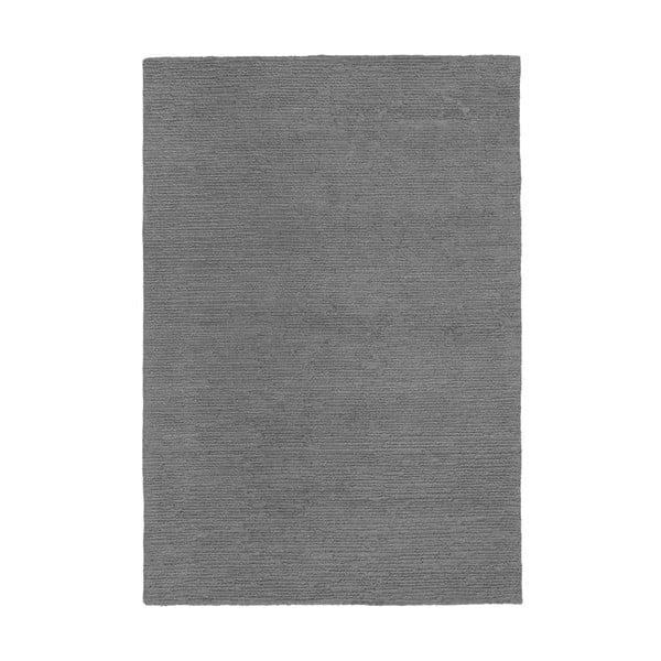 Tappeto grigio in lana tessuto a mano 160x230 cm Harris Boucle – Flair Rugs