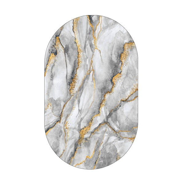 Tappeto in grigio-oro 120x180 cm - Rizzoli