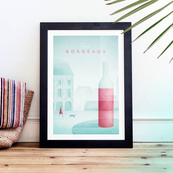 Poster , A3 Bordeaux - Travelposter-image-1