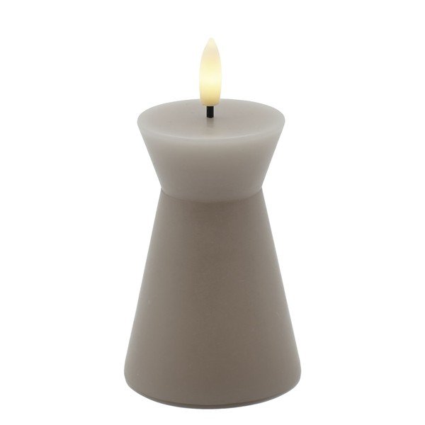 Candela a LED con alimentazione a batteria (altezza totale 10 cm) Sille Cone – Sirius