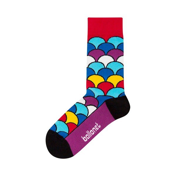 Carta Love You con ventaglio, taglia 41 - 46 - Ballonet Socks