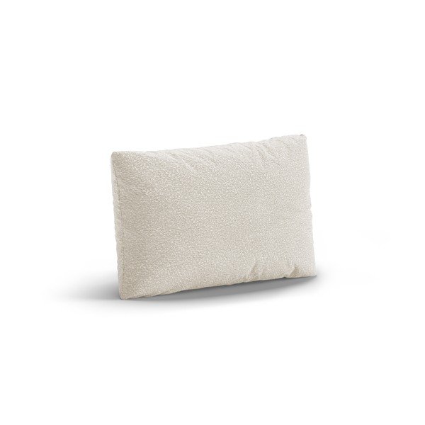 Cuscino per divano bianco con rivestimento in bouclé Poppy – Micadoni -image-1