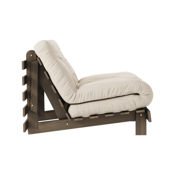 Poltrona beige e crema Roots - Karup Design-image-3