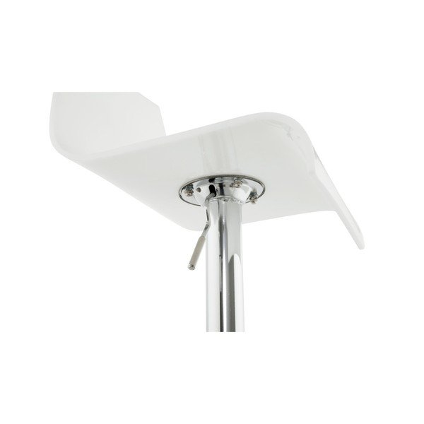Sedia da bar in plexi bianco - Kokoon-image-1