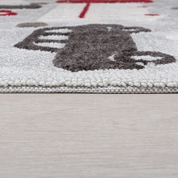 Tappeto grigio per bambini 100x150 cm City Buzz - Flair Rugs-image-3