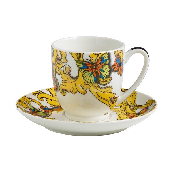 Šálek na espresso s podšálkem Maxwell & William Rococo, 195 ml