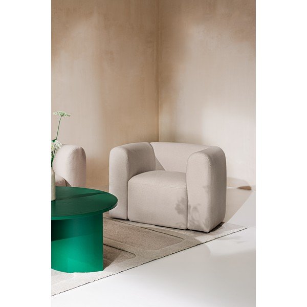 Poltrona beige Flom – noo.ma-image-1