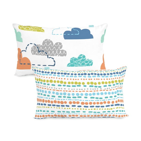 Federa reversibile in cotone, 50 x 30 cm Holidays - Moshi Moshi-image-2