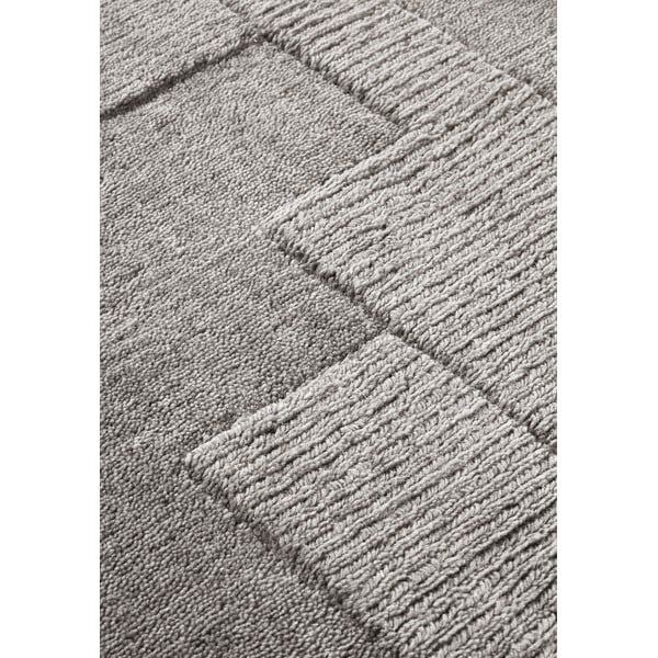 Tappeto grigio in lana tessuto a mano 160x230 cm Wilhelmine - Villeroy&Boch-image-4