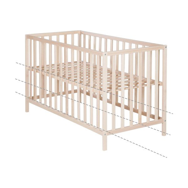 Culla in colore naturale 60x120 cm Cosi - Roba-image-3