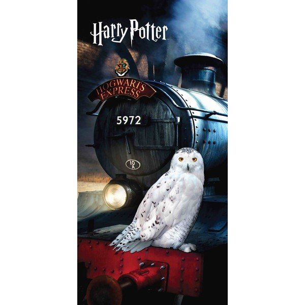 Asciugamano per bambini in cotone 70x140 cm Harry Potter "Hedwig" – Jerry Fabrics