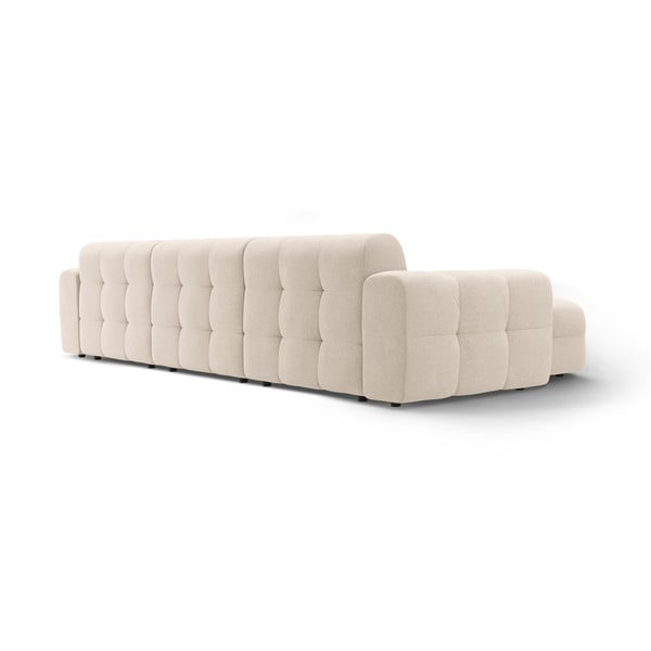 Divano angolare beige (con penisola a sinistra/con chaise lounge) Kendal – Micadoni -image-4