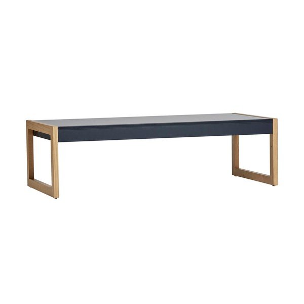 Tavolino grigio antracite , 120 x 35 cm Square - Marckeric-image-2