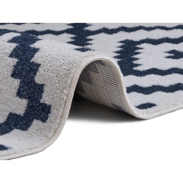 Tappeto beige e blu , 160 x 220 cm Douce - Ragami-image-2