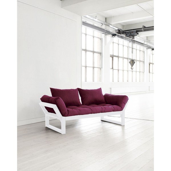 Pohovka Karup Edge White/Bordeaux