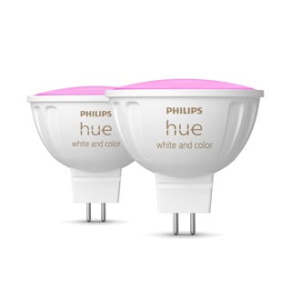 Lampadine smart in set da 2 pz GU 5,3, 6 W White and color ambiance - Philips Hue