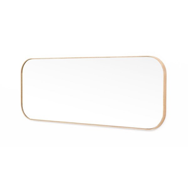 Specchio da parete con cornice in rovere , 41 x 114 cm Gaze - Wireworks-image-2