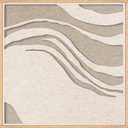 Dipinto in 3D con cornice inclusa/fonoassorbente 62x62 cm Sacred Silence 2 – Malerifabrikken