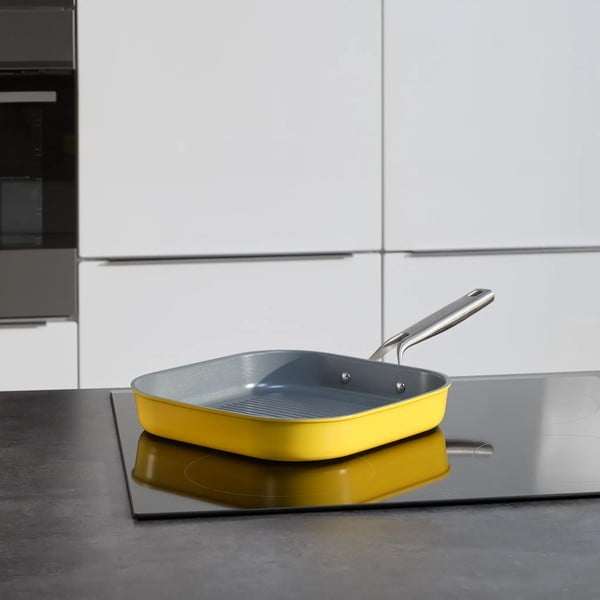 Padella per grigliare con superficie in ceramica ø 28 cm Meda 3.0 – FABINI-image-1