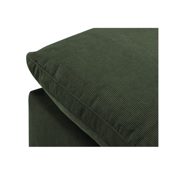 Parte dell'angolo verde scuro del divano modulare in velluto a coste, angolo destro Galaxy - Windsor & Co Sofas-image-4
