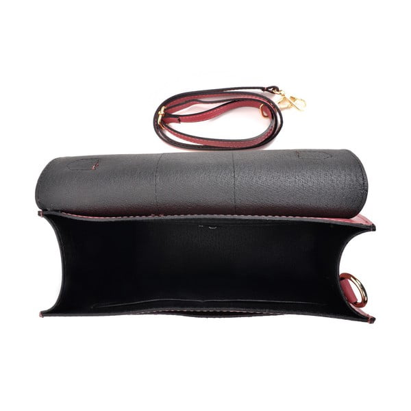 Borsetta in pelle rosa, 22 x 27 cm - Isabella Rhea-image-3