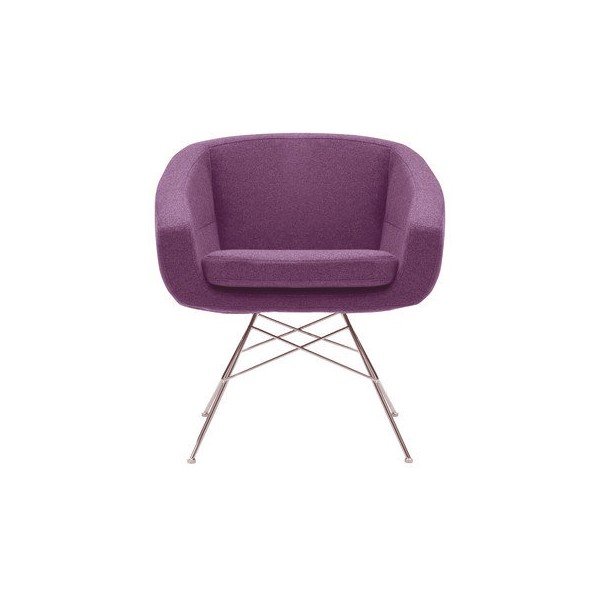 Poltrona viola Aiko - Softline