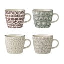 Set di 4 tazze in gres Mugs Karine - Bloomingville