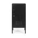 Armadietto nero in metallo con chiusura a chiave 35x76x40 cm Cambridge – Yes Everyday