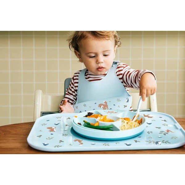 Set da pranzo per bambini in plastica 3 pz Fairy Garden – Mepal-image-1