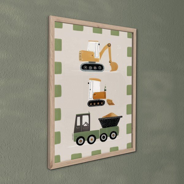 Quadro da bambini 30x40 cm Baby The Builder – Styler-image-3