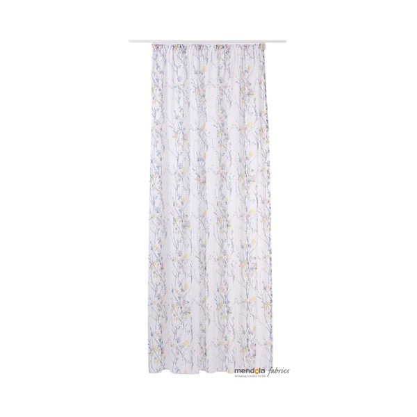 Tenda grigia e bianca 300x260 cm Olivia - Mendola Fabrics