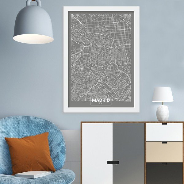 Dipinto 40x55 cm Madrid – Wallity-image-1