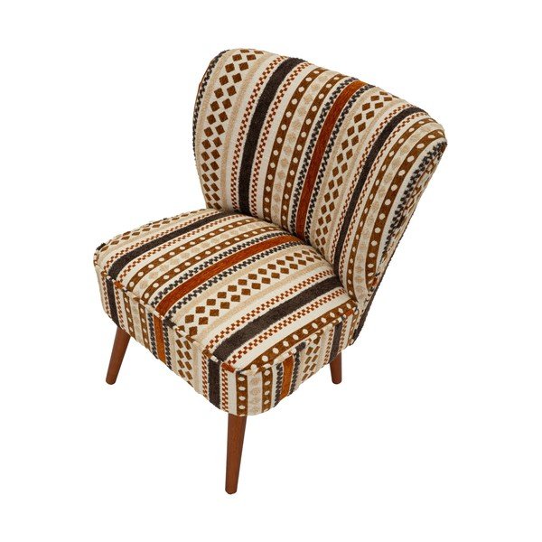 Poltrona marrone/beige Ethnic  – Mauro Ferretti-image-3