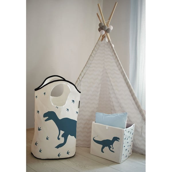 Cesto portaoggetti in tessuto per bambini Dino World - Butter Kings-image-1