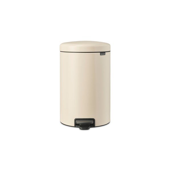 Cestino per la spazzatura beige in acciaio con pedale 20 l NewIcon – Brabantia
