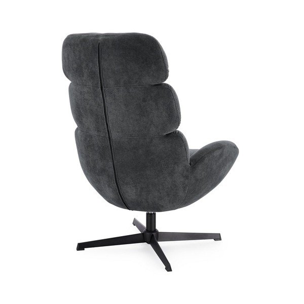 Poltrona nera girevole Violante – Bizzotto-image-4
