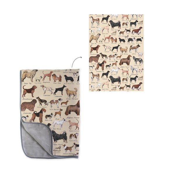 Coperta 130x170 cm Dog Types - Really Nice Things-image-2