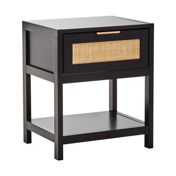 Comodino nero Sherman – Premier Housewares