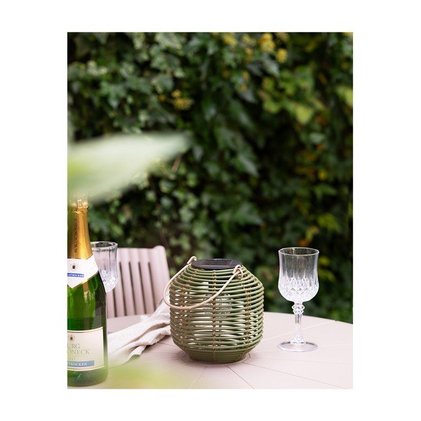 Illuminazione esterna LED con alimentazione a pannelli solari da tavolo /portatile ø 15 cm Crewe – House Nordic-image-2