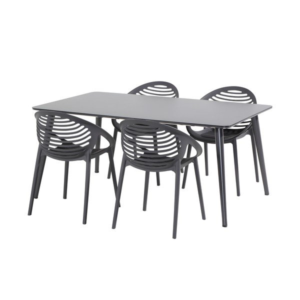Sedia da giardino impilabile in xerix Romeo - Hartman-image-4