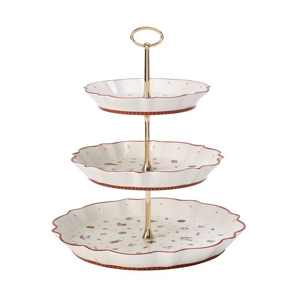 Etager in porcellana bianca con motivo natalizio Villeroy & Boch - Villeroy&Boch