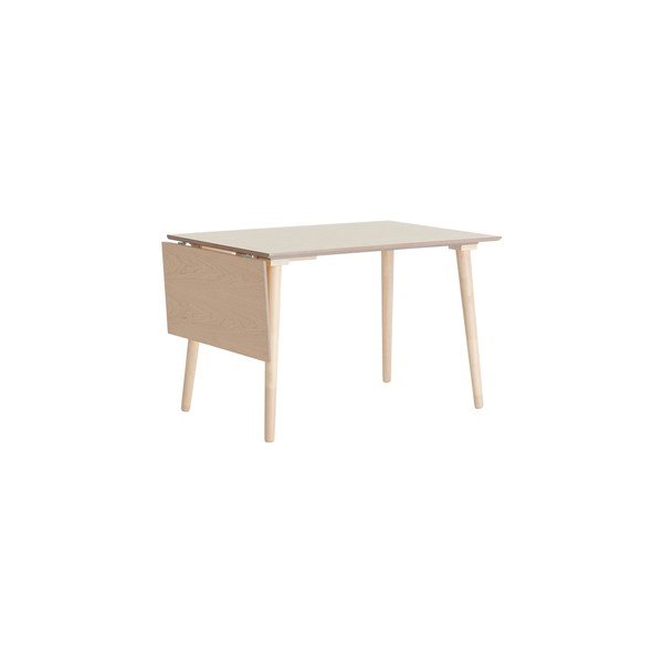 Tavolo da pranzo con effetto olmo allungabile con estensione 80x120 cm Jolina – Ellos Home-image-3