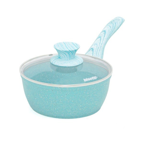 Casseruola blu con coperchio , ø 18 cm Miss Gourmet - Bisetti