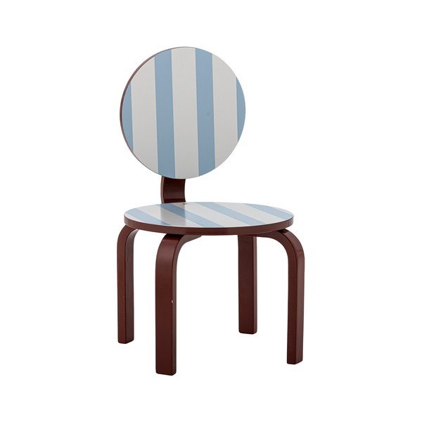 Sedia per bambini burgundy/azzurra Liova – Bloomingville Mini