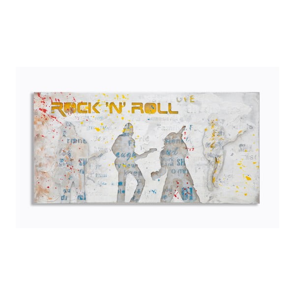 Pittura Rock N Roll, 120 x 60 cm - Mauro Ferretti