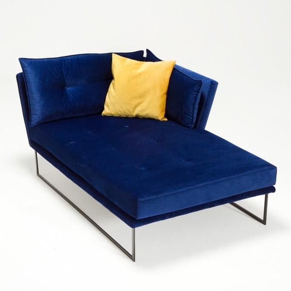 Sedia a sdraio Fiesta blu, angolo destro - Balcab Home