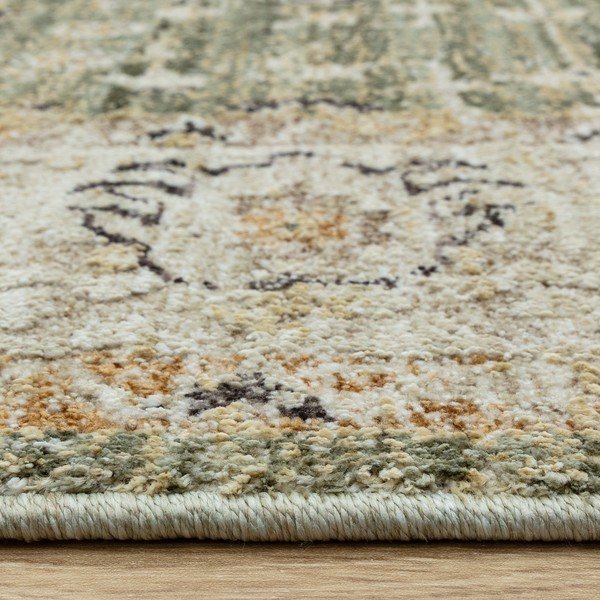 Runner verde e beige tessuto a mano 67x240 cm Heriz Ornate - Asiatic Carpets-image-4