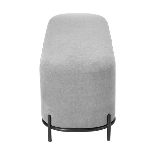 Pouf grigio, larghezza 122 cm Harry - Tenzo-image-3