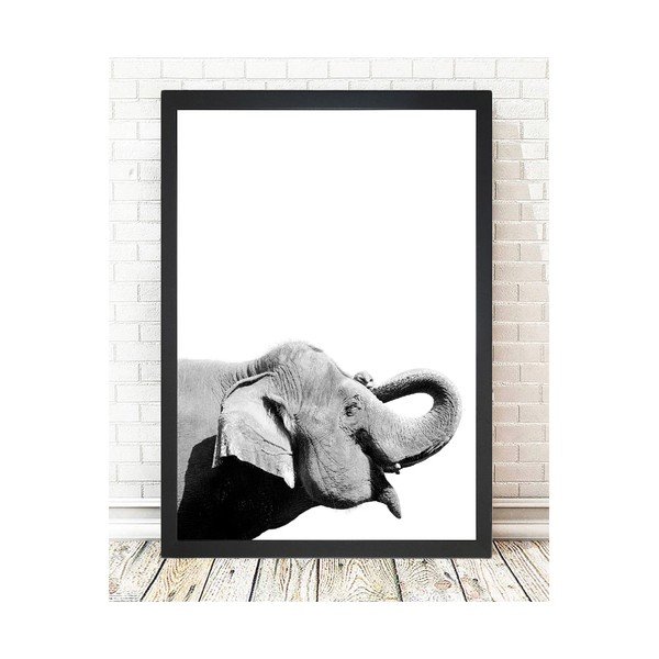 Dipinto 24x29 cm Damarion Elephant – Vavien Artwork-image-1
